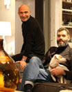 Maison HAND - les d�corateurs Pierre Emmanuel Martin et Stephane Garrotin (et truffe)