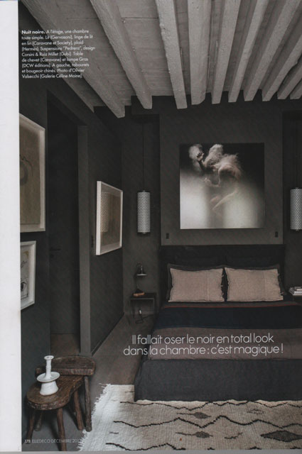 La Presse en parle : ELLE DECO dcembre 2013 - reportage Clmence Leboulanger, 